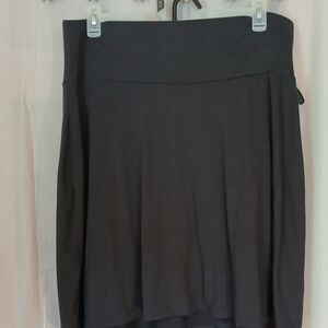 Gray, knee-length skirt from Old Navy, size 1X